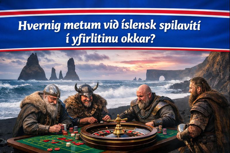Spilavítin á netinu fyrir íslenska spilara